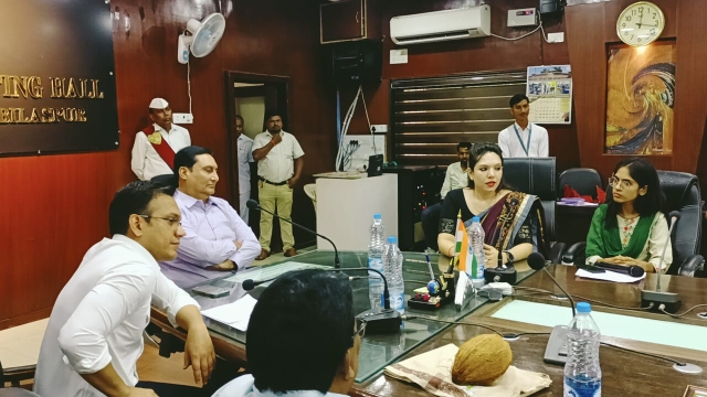 PSY Meritorious honor Bilaspur Collectorate